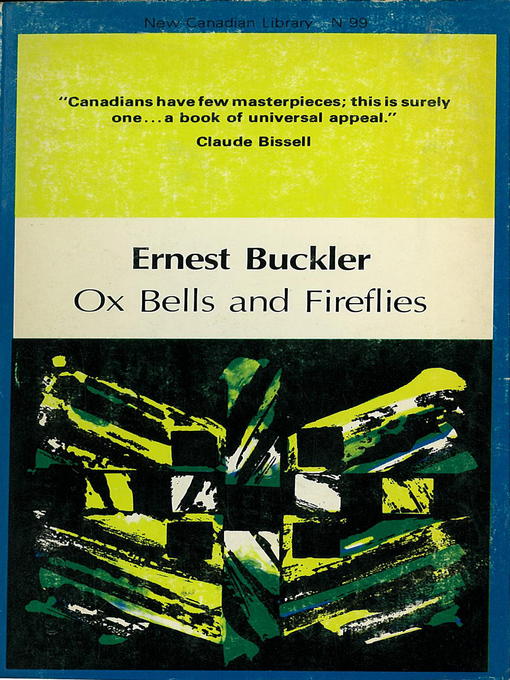 Title details for Oxbells and Fireflies by Ernest Buckler - Available